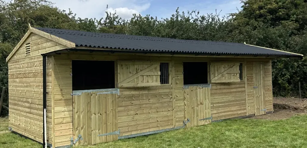 Mobile Timber Field Shelters